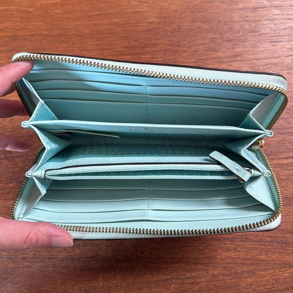 Kate Spade Mint Green Wallet - Picture 6 of 11